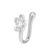 Vintage Goldfarbe Drache Schmetterling Fake Nasenring für Frauen Afrika Kupfer Helix U-Form Faux Nasenring Piercing Körperschmuck