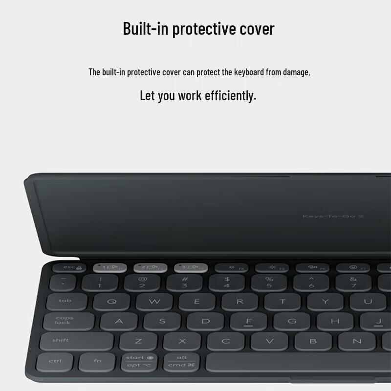 Logitech G Keys-To-Go 2 Wireless Bluetooth Portable Keyboard