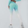 Longchan Seamless Gradient High-Waist Yoga Pants