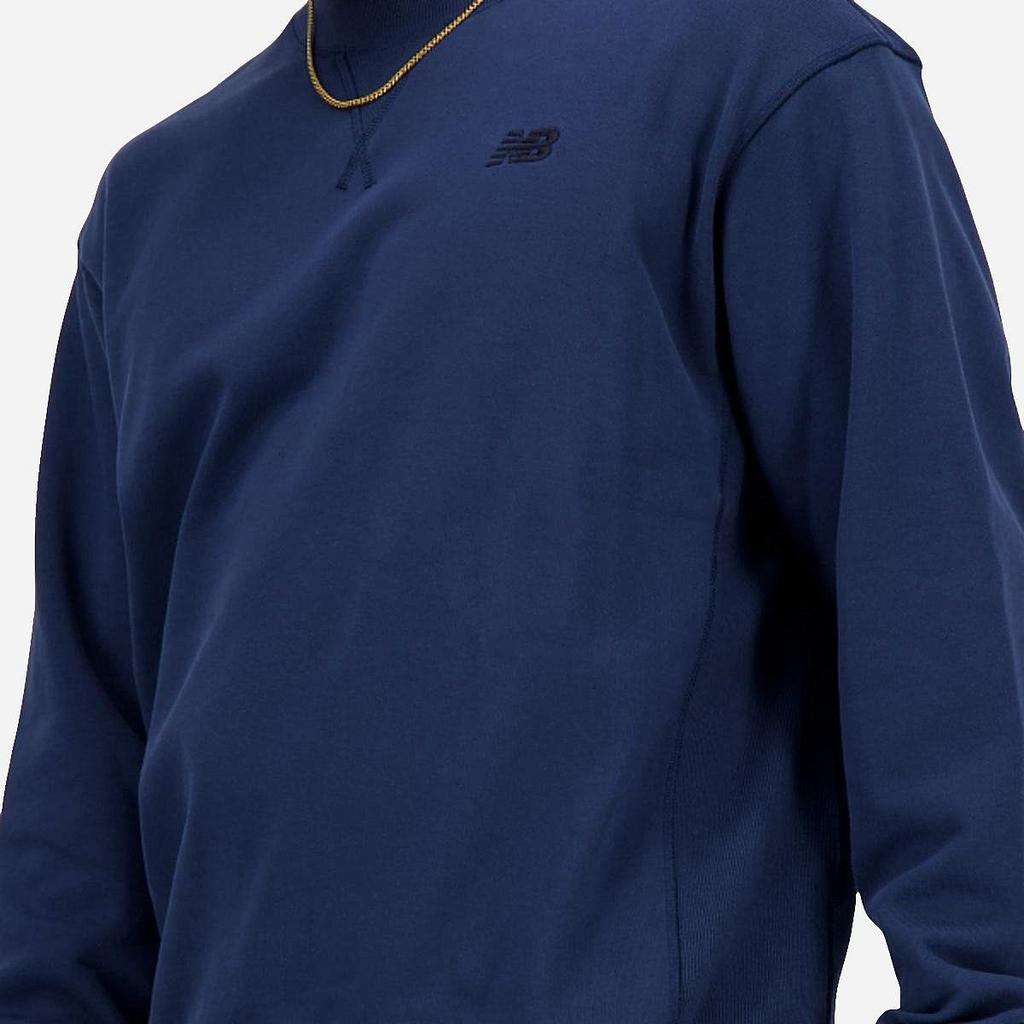New Balance Athletics French Terry Sweatshirt Asia Sizing 'Navy' Men's MT41506-NNY