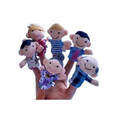 Plüschtier-Familien-Fingerpuppen