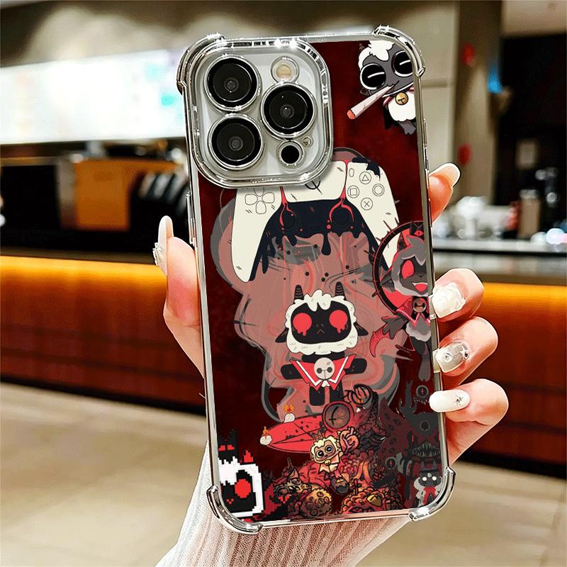 

Мягкий чехол для телефона C-Cult Of The L-Lambs для iPhone 15 16 17 Air 14 Pro Max 16E Plus 13 12 Mini Покрытие Защита от падения Fundas iPhone 17 Air