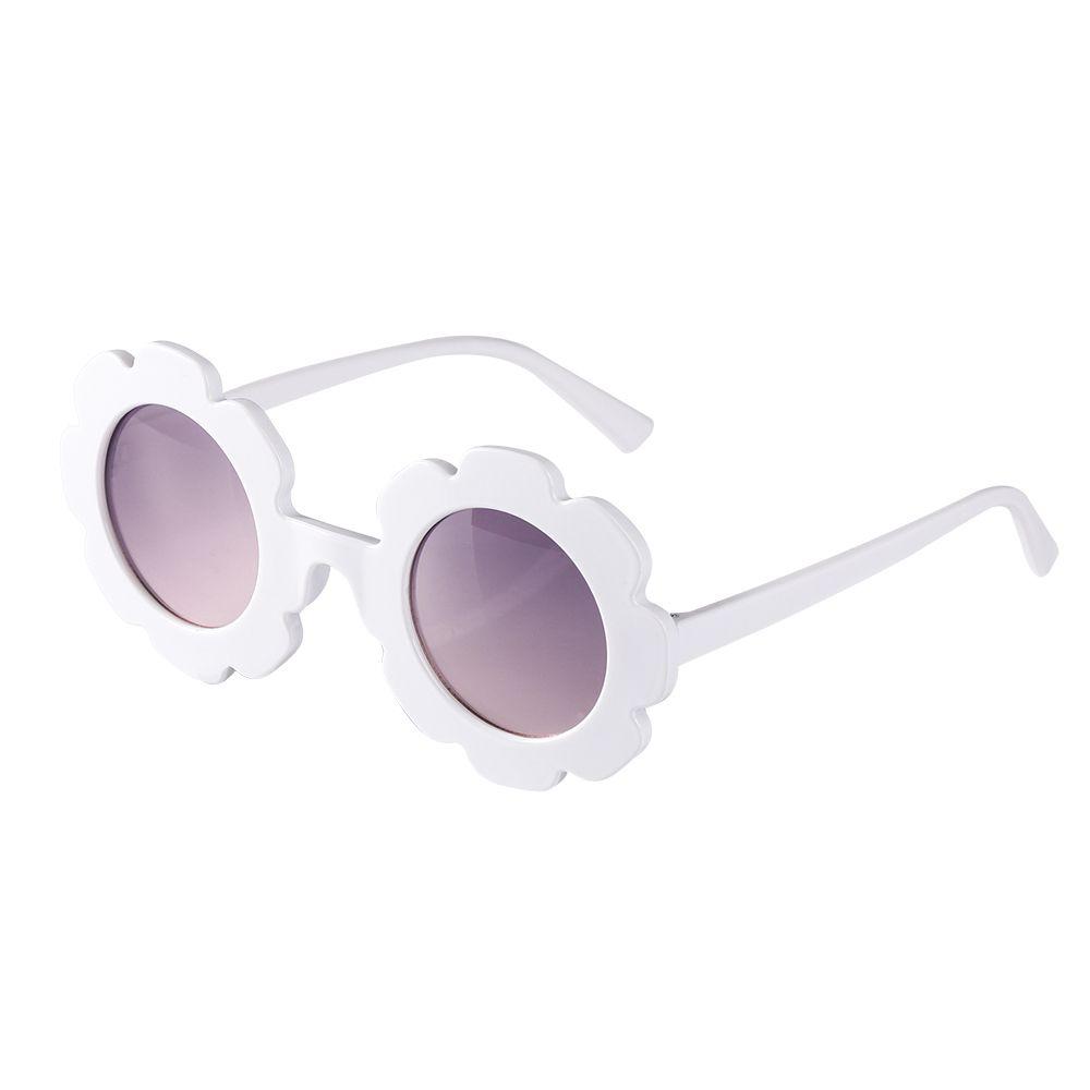 Boys And Girls Trend Outdoor Product Eyewear Vintage Children Sunglasses Sun Glasses Flower Shape