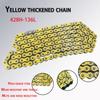 Universal Motorcycles chains 415H-110-132 428H-136Motorcycle Drive Chain Link For 50 70cc 90cc 110cc 125cc 140cc 150cc Pit Dirt