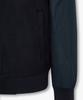 Armani Exchange Men'S Embroidered Logo Two-Way Zip-Up Blouson_Navy A414310018
