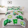 Feelyou Boys Race Car Twin Size Bedding Set Kids Racing Car Comforter Extreme Sports Comforter Set for Teens Cool Car Comforter Car Room Dec
