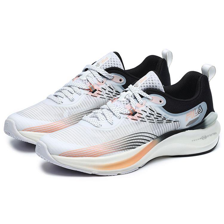 FILA Pacer Comfortable Versatile Fabric TPU Low-Top Casual Running Shoes Women sneaker White Gray A12W221108FWA