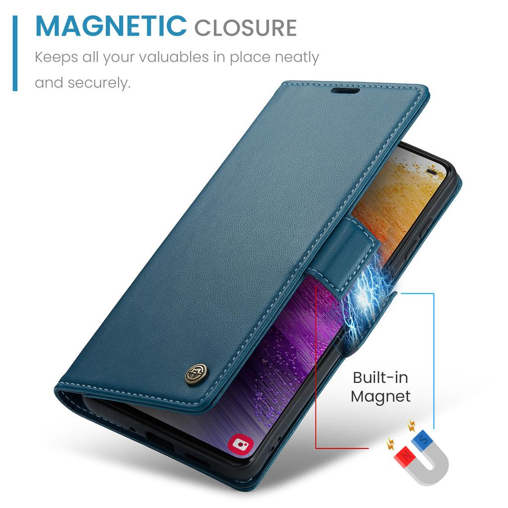 CaseMe for Samsung Galaxy A73 5G A72 A70S A54 A53 A52 A32 A20 A14 A13 Leather Flip Wallet Case Magnetic Card Holder Phone Cover
