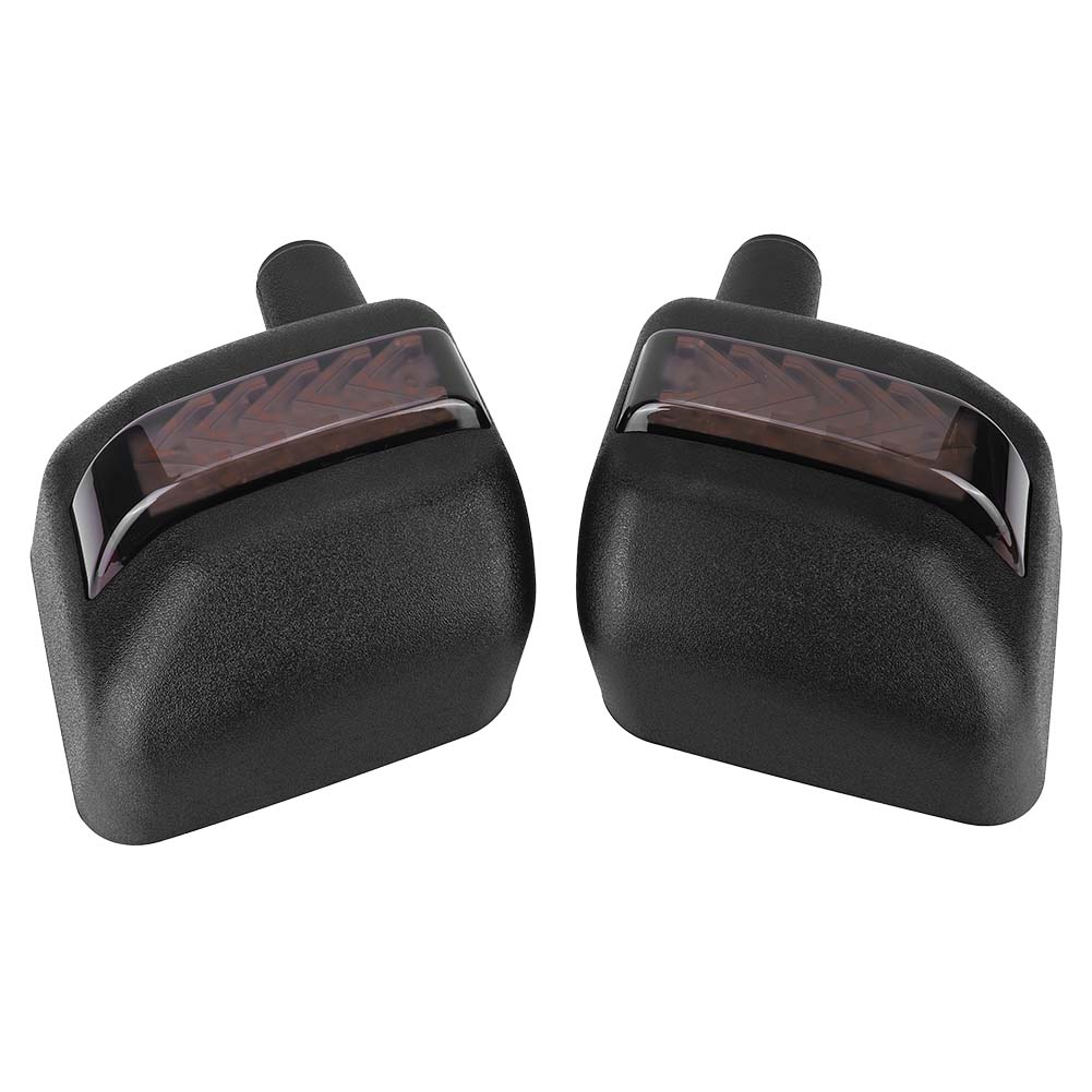 

2PCS Black ABS Durable Car Rear View Light Rearview Mirror Housing Lamp for Jeep Wrangler JK 2007 2017