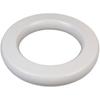 Pure White Circle Ring Plate Japanese Hotel Restaurant Sushi Sashimi Plate Dessert Plate Home Kitchen Creative Ceramic Tableware