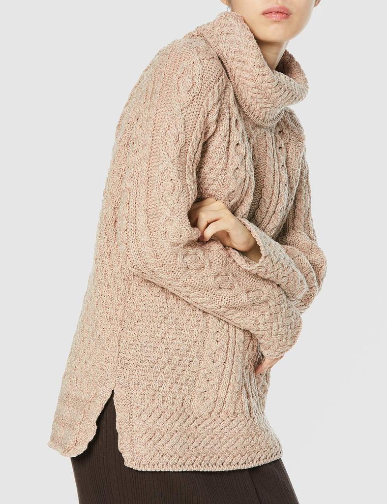 Alan Woolen Mills A191 Vented Roll Neck Size Japanese Size Small To Japanese Size Jumper, Women's, 77, (equivalent S)