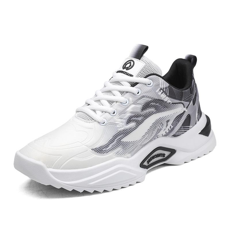 Spring and Autumn New Men's Shoes Teen Sneakers Men's Running Casual Men's Versatile Breathable Daddy Shoes