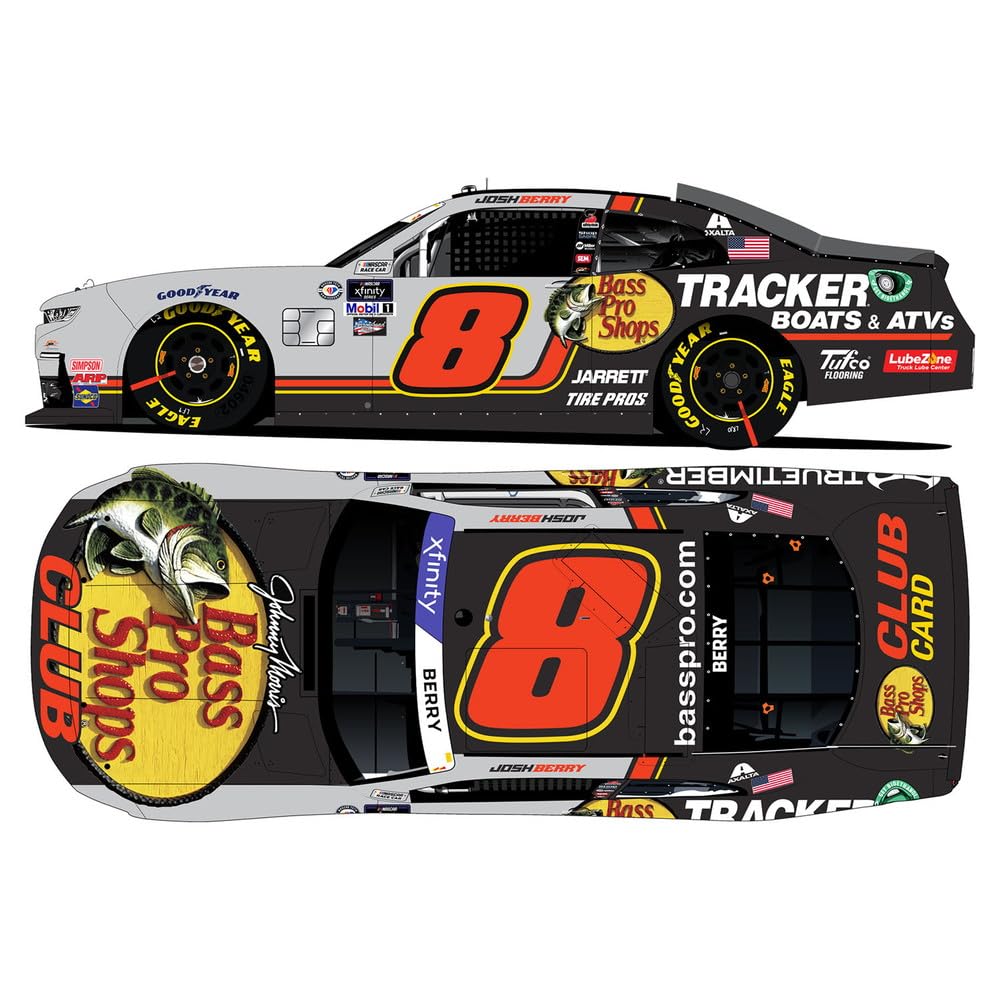 

Lionel Racing Джош Берри Bass Pro Shops Chevrolet Camaro NASCAR Xfinity Series 2023 1/64 #8