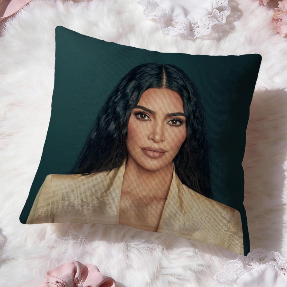 K-Kim K-KardashianS Cushion Cover Premium Comfort Reversible Pillow Cove -Two in One Design for Any Room & Car Interior