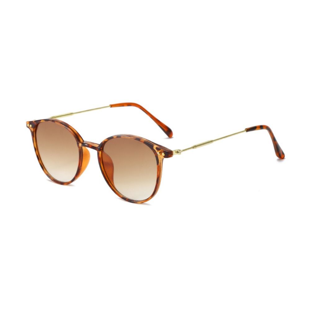 Vintage Metal Frame Sun Glasses UV Protection Retro Shades Streetwear Accessories  for Women Men