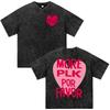Rapper Plk Portrait Graphic Vintage Washed T-shirts Men Women Clothing Fashion Casual Oversized Short Sleeves T Shirt Streetwear