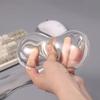 Soft Ergonomic with Wrist Rest Mouse Pad Anti Slip Transparent Keyboard Wrist Rest Silicone Mouse Wrist Rest Home Use