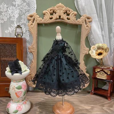 HAMRETHYPPZ BJD Ball Jointed Doll Dress Doll Costume Doll Maid Clothes Ball Jointed Doll Dress Up Doll Dress Princess Black Princess Cute Maid Cute