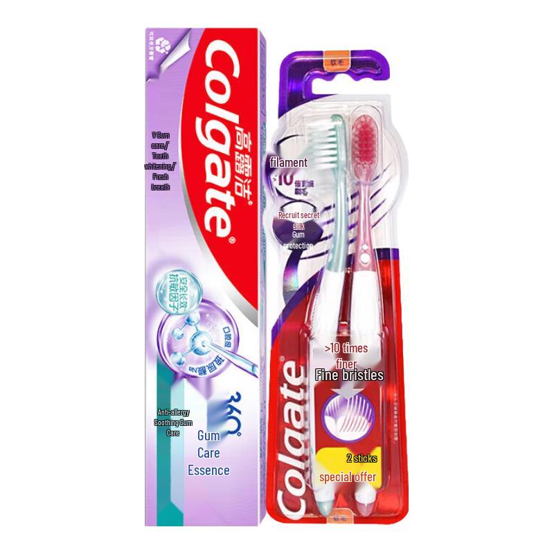 Colgate 360 Sensitive Gum Care Toothpaste & Toothbrush Set