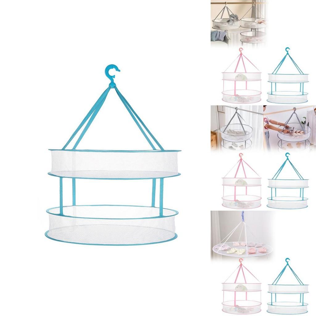 Laundry Drying Basket With Foldable Design For Home And Apartment Use