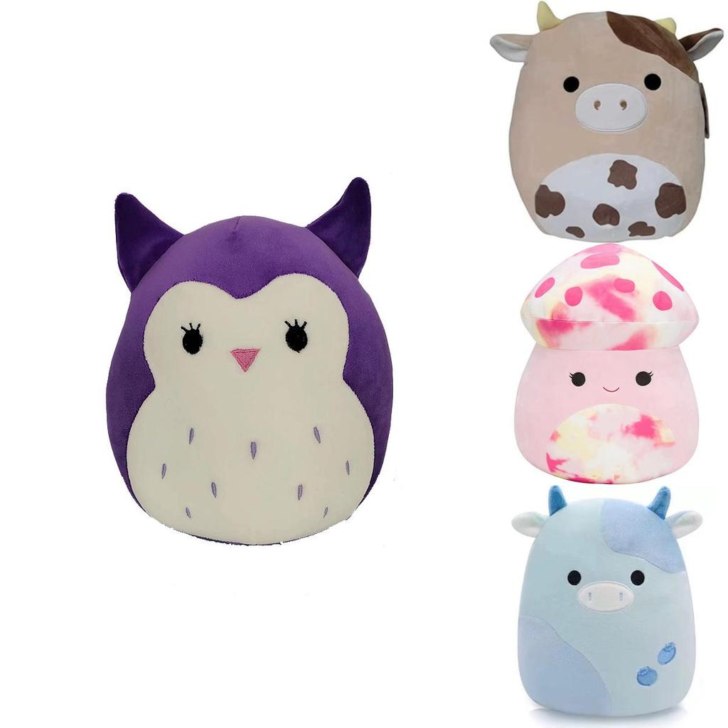 Adorable Cow Plush Pillow Toy Soft And Cuddly Animal Doll For Kids