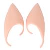 Cosplay Fairy Elf Ears Soft Plastic Cement False Artificial Ears Costume Props for Halloween Christmas Party