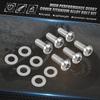 For Harley Sportster 883 Super Low XL883L 2011-2019 Derby Cover Screws Sportster 1200 Custom XL1200C Iron 883 XL883N XL1200NS