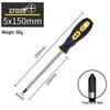 Conjunto de Chaves de Fenda Magnéticas de Grau Industrial - Phillips e Fenda