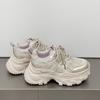 Thick-soled height-increasing small sports shoes women's 2025 autumn new shoes versatile women's casual women's shoes dad shoes