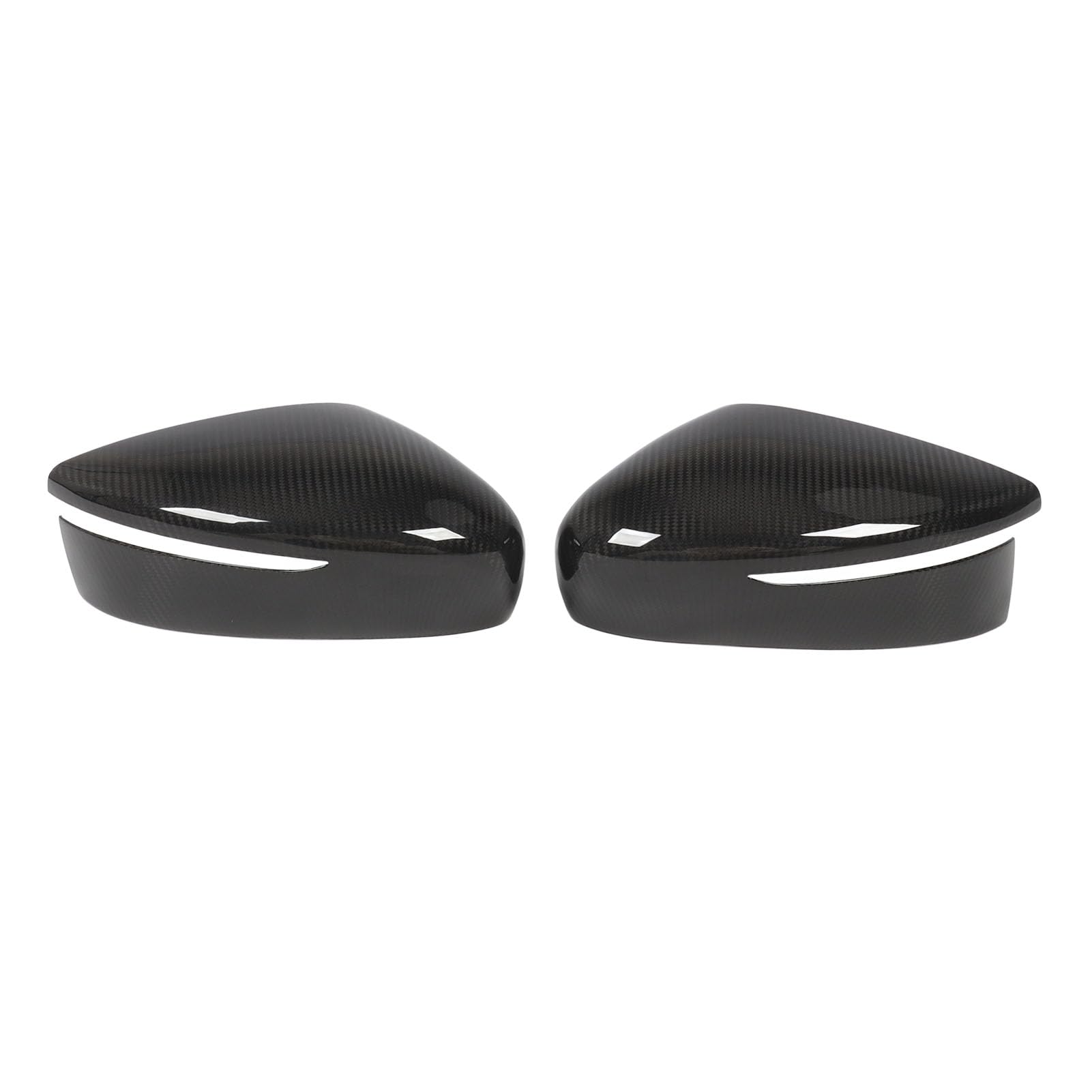 Carbon Fiber Rearview Mirror Covers for Fairlady RZ34 400Z 1 Pair Car Side Mirror Caps - чёрный