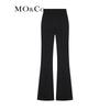 MO&Co. Women's High-Waist Drawstring Flared Pants