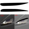 Car Headlight Eyebrow Eyelids ABS Stickers Trim Cover Black For Honda S2000 2000 2001 2002 2003 2004 2005 2006 2007 2008 2009