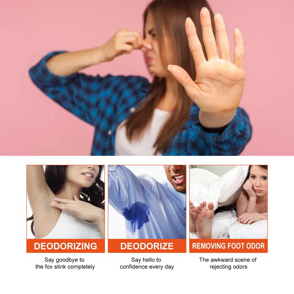 EELHOE Achsel-Antitranspirant-Stick, Deodorant zum Aufrollen, reduziert Schweißgeruch in der Achselhöhle, Balsam, langanhaltende Körperpflege für Damen und Herren