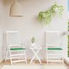 VidaXL Garden Chair Cushions 2 Pcs Green 50x50x3 Cm Oxford Fabric 47598