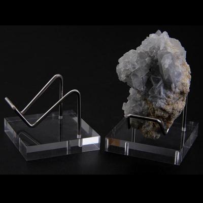 Supporti Cavalletto Display Pietre Sfere Supporti Supporto a Braccio Metallico con Base per Decorazione