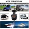 Car Charger Dual USB QC3.0 Quick Charge DC 12V-24V LED Digital Phone Charger Socket for Motorcycle