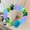 12Mm Colored Quartzite Duobao Bracelet Bracelet.