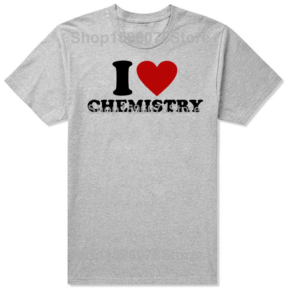 Funny I Love Chemistry TShirt Summer Men Women Clothing Fashion T Shirts Cotton Short Sleeve Oversized Loose Tshirt Tops