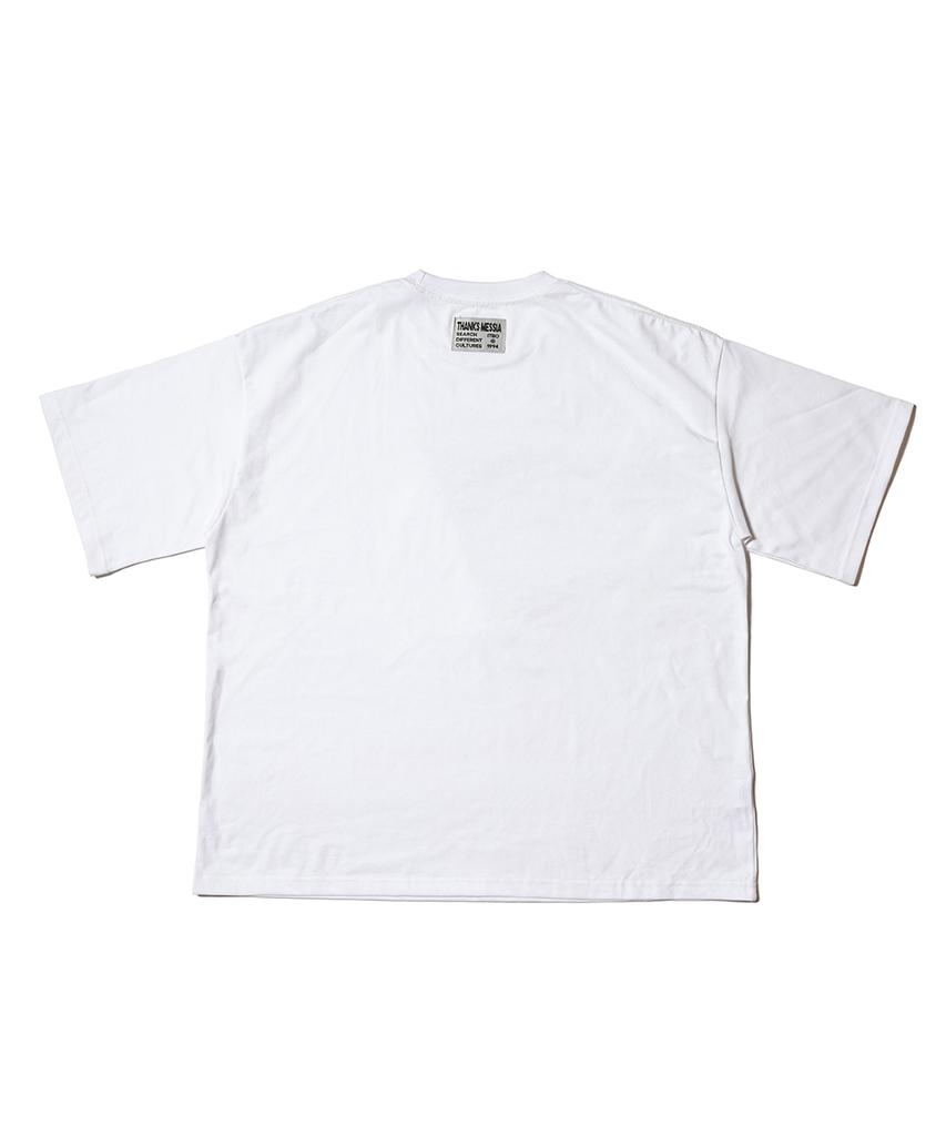 THANKS MESSIA Season Open Tshirt-White