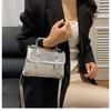 IELGY Burst Crack Classy Messenger Bag Summer All-Match Retro One-Shoulder F