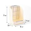Hanging Plastic Food Dispenser Feeding Rack Grass Container Rabbit Hay Feeder Grass Holder