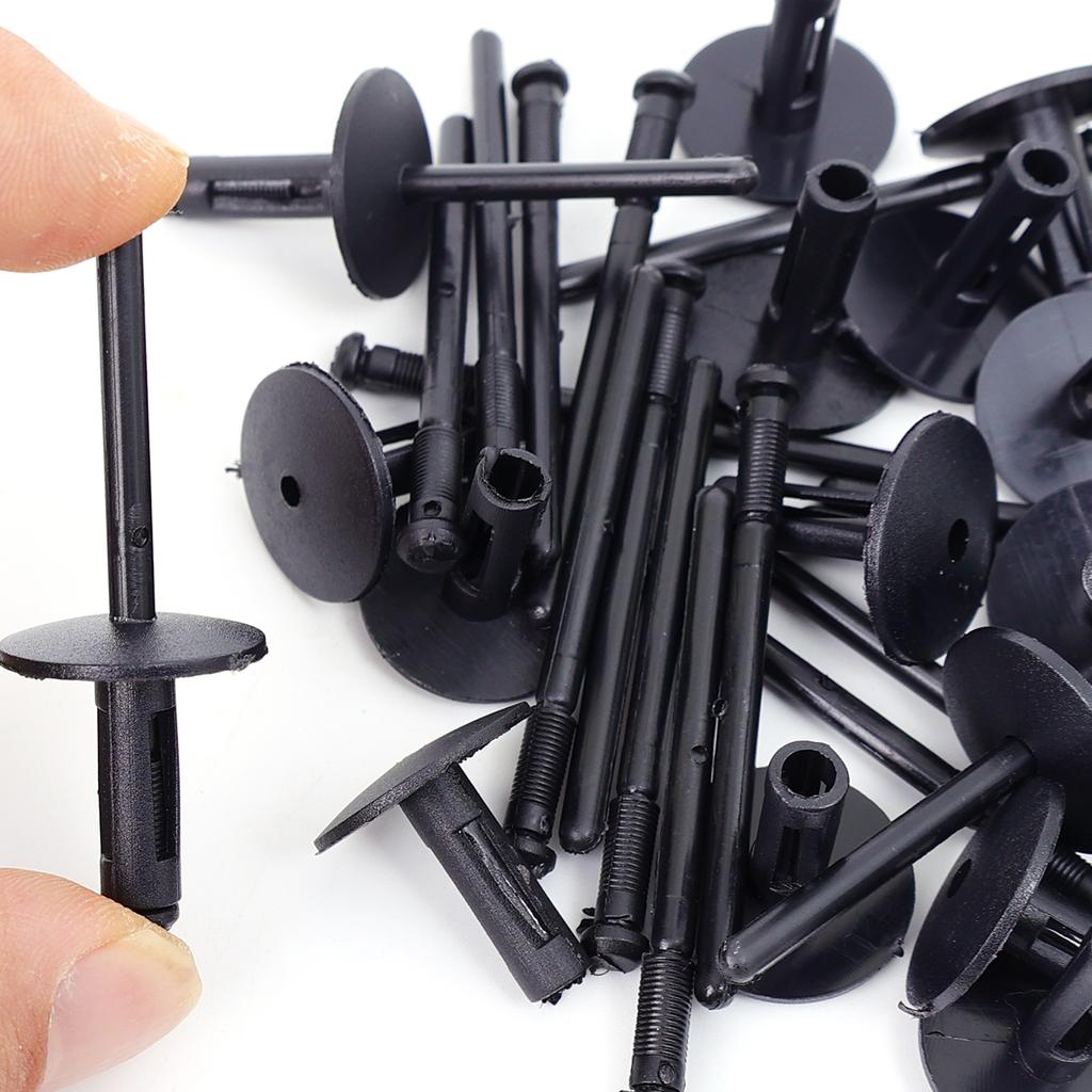 Auto Mudguard Core Rivets Expanded Plastic Rivets Side Skirt Sills Bumper Trim Clips for BMW X1 E84 X3 F25 X5 E70 X6 E71 E727
