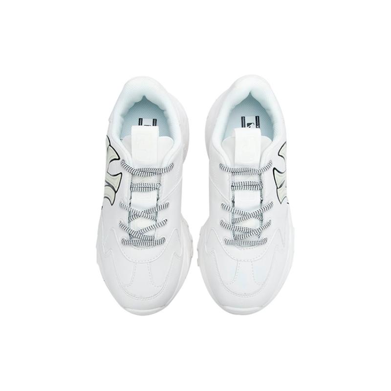 MLB Big Ball Chunky Low Top Chunky Sneakers Unisex Ecru Sneakers 3ASHCS12N-50WHS