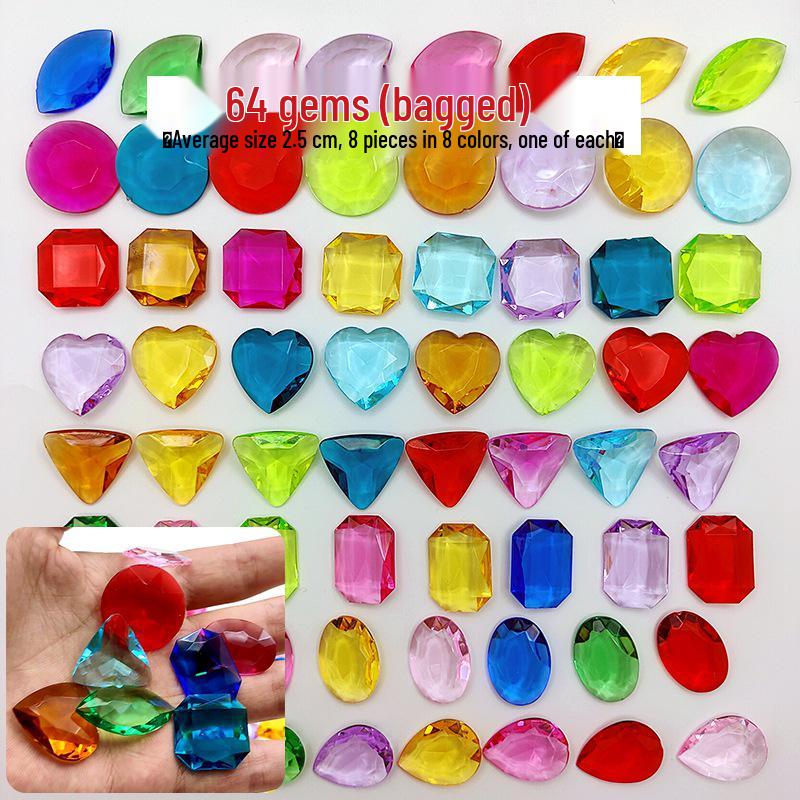 Kindergarten Sharing Gifts: Plastic Gem Animal Dolls for Toddlers