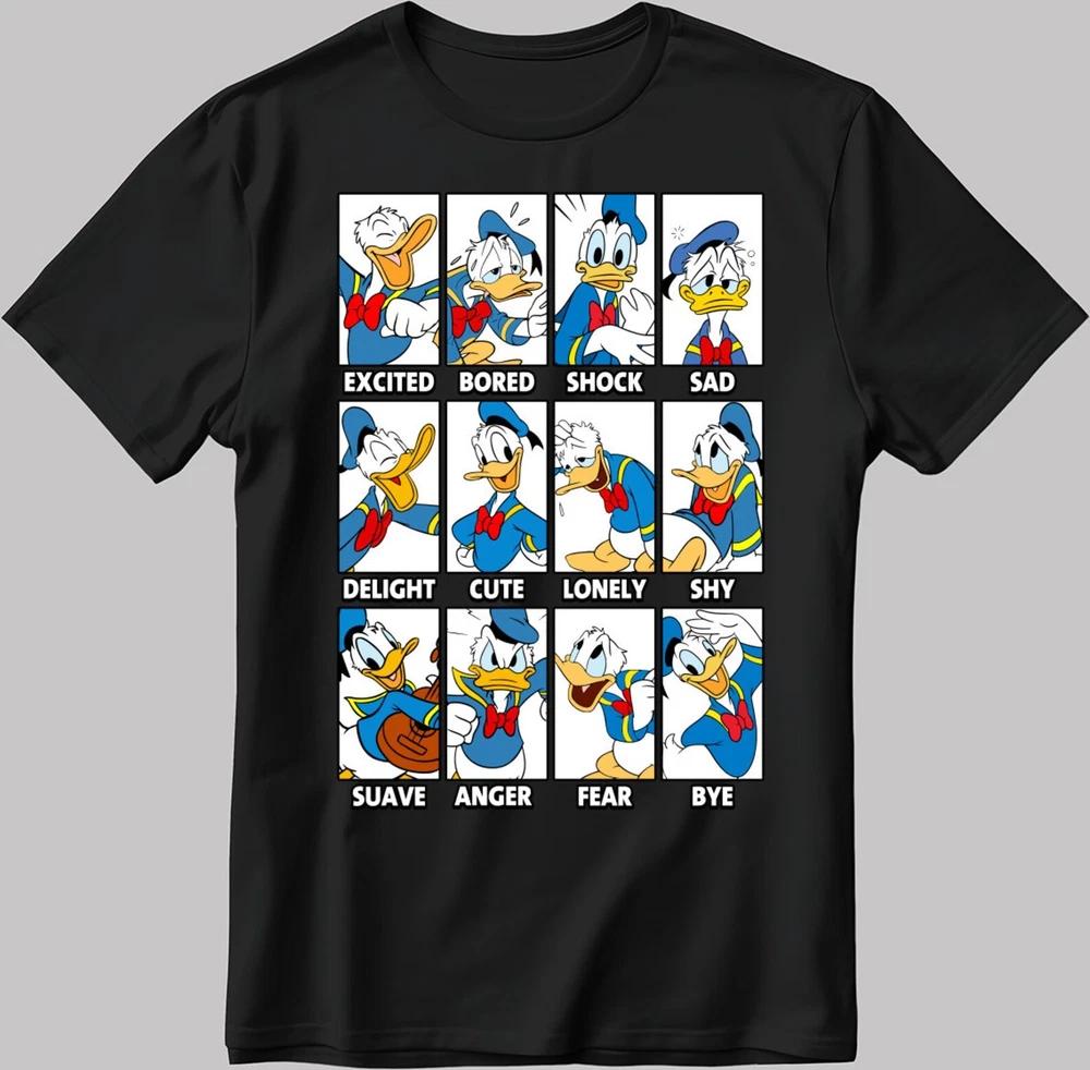 Donald Duck Moods Short Sleeve TShirt S