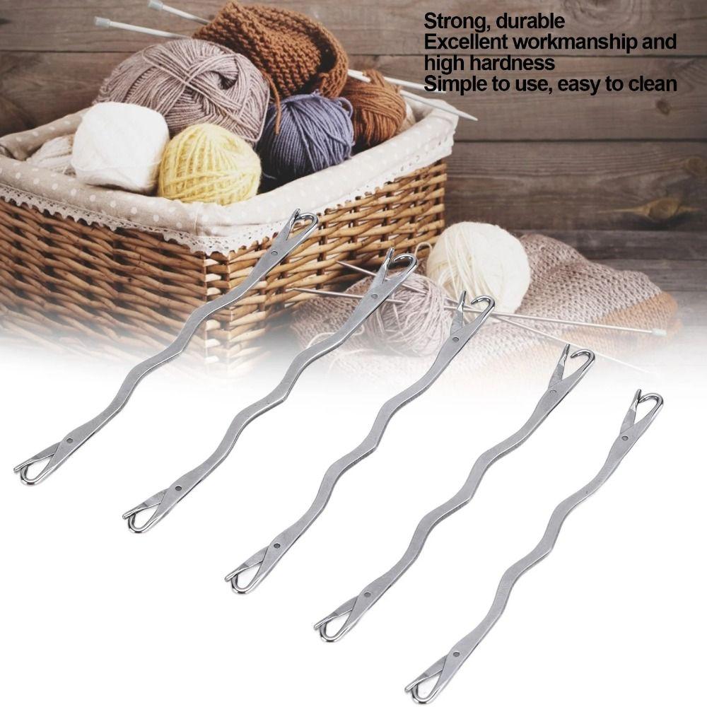 Household Sweater Repair Stainless Steel Tongue Crochet Needle New Repair Needle