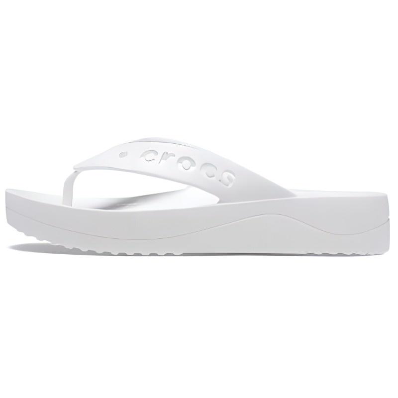 (WMNS) Crocs Baya Platform Flip-Flops White Women s 208395-100 EU 37-38