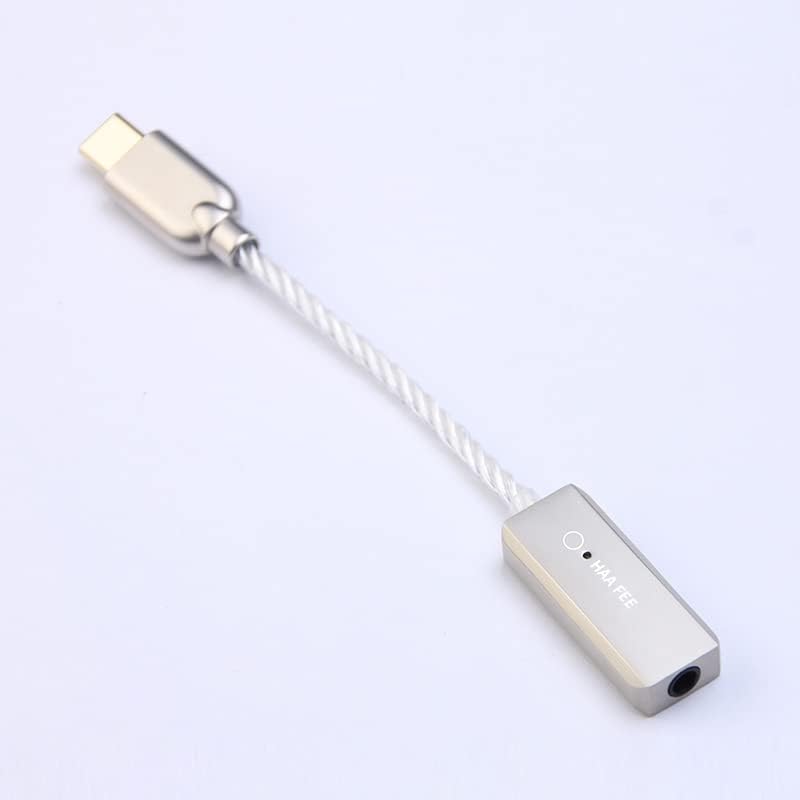 HA14 Portable Headphone Amplifier Mini USB-C DAC Cable for Phone PC 32bit 768kHz DSD512 MQA Phone Calls