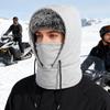 Winter Face Cover Waterproof Neck Warmer Adjustable Warm Head Skiing Hood For Runners Cyclists Women Motorcycle Cycling