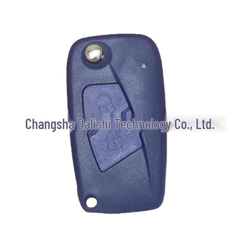 Fiat 500 Remote Key Fob Case Folding Black Blue